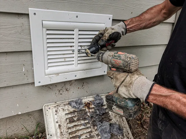 Dryer Vent Cover Replacement in Upland