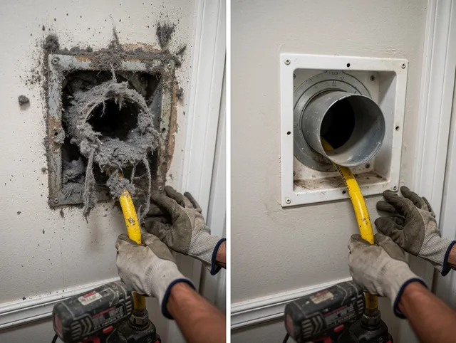 Expert gas dryer vent cleaning by Upland Dryer Vent Cleaning in Upland